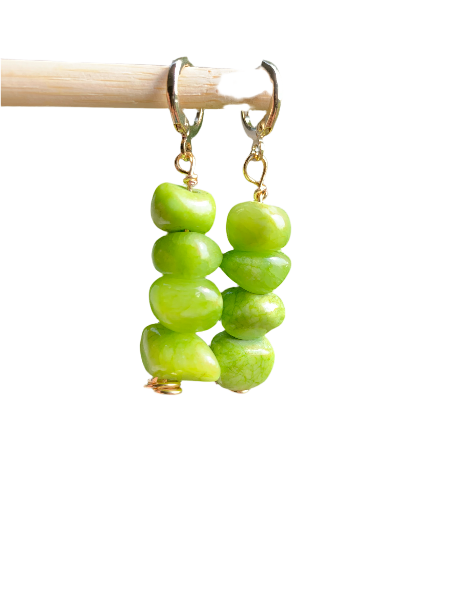 Lime Stone Dangles