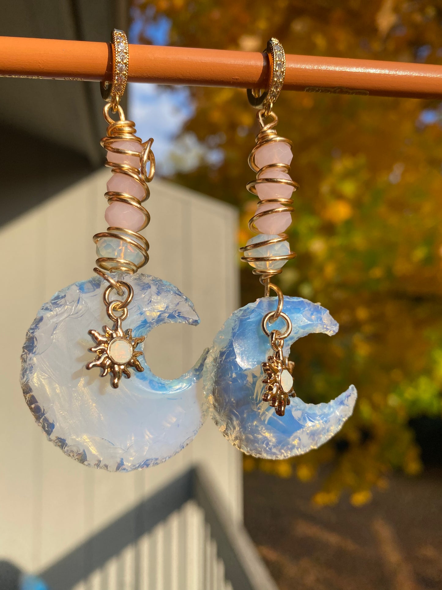 Moonlight Opalite Drop Earrings