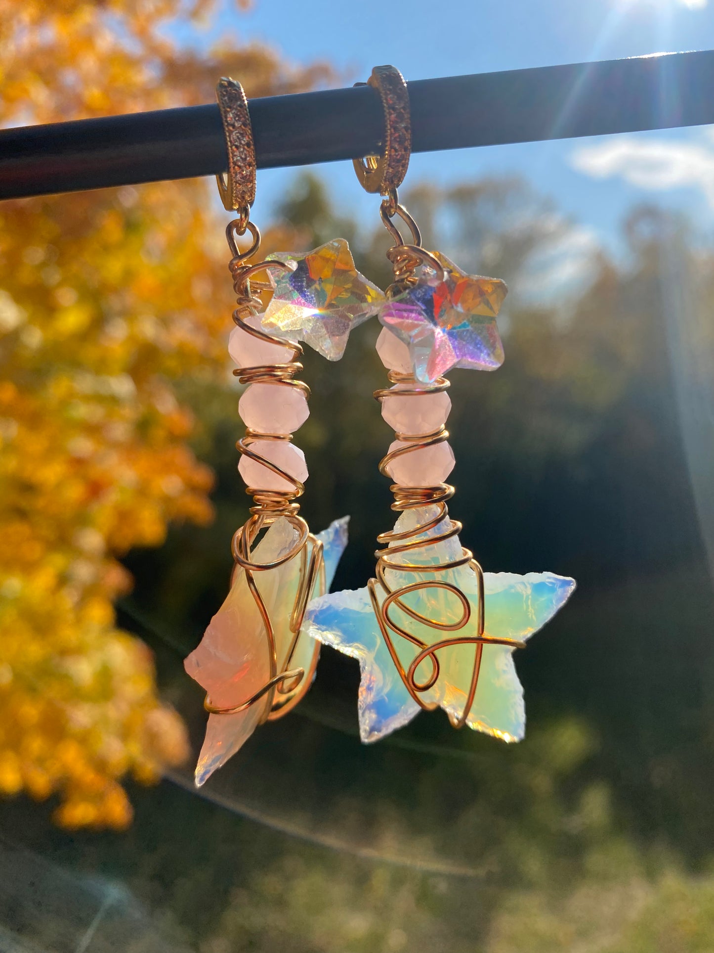 Stargaze Opalite Drop Earrings