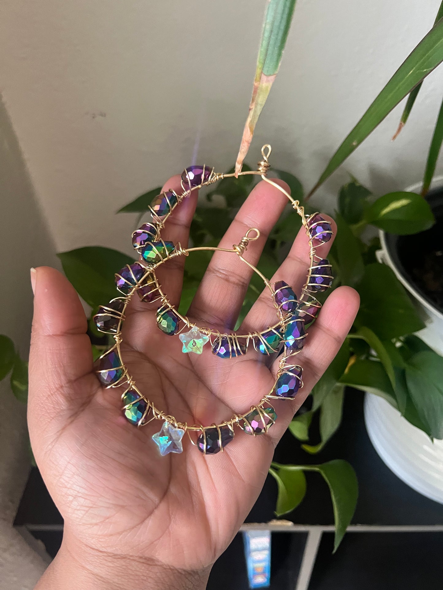 Galaxy Spiral Jumbo Hoops