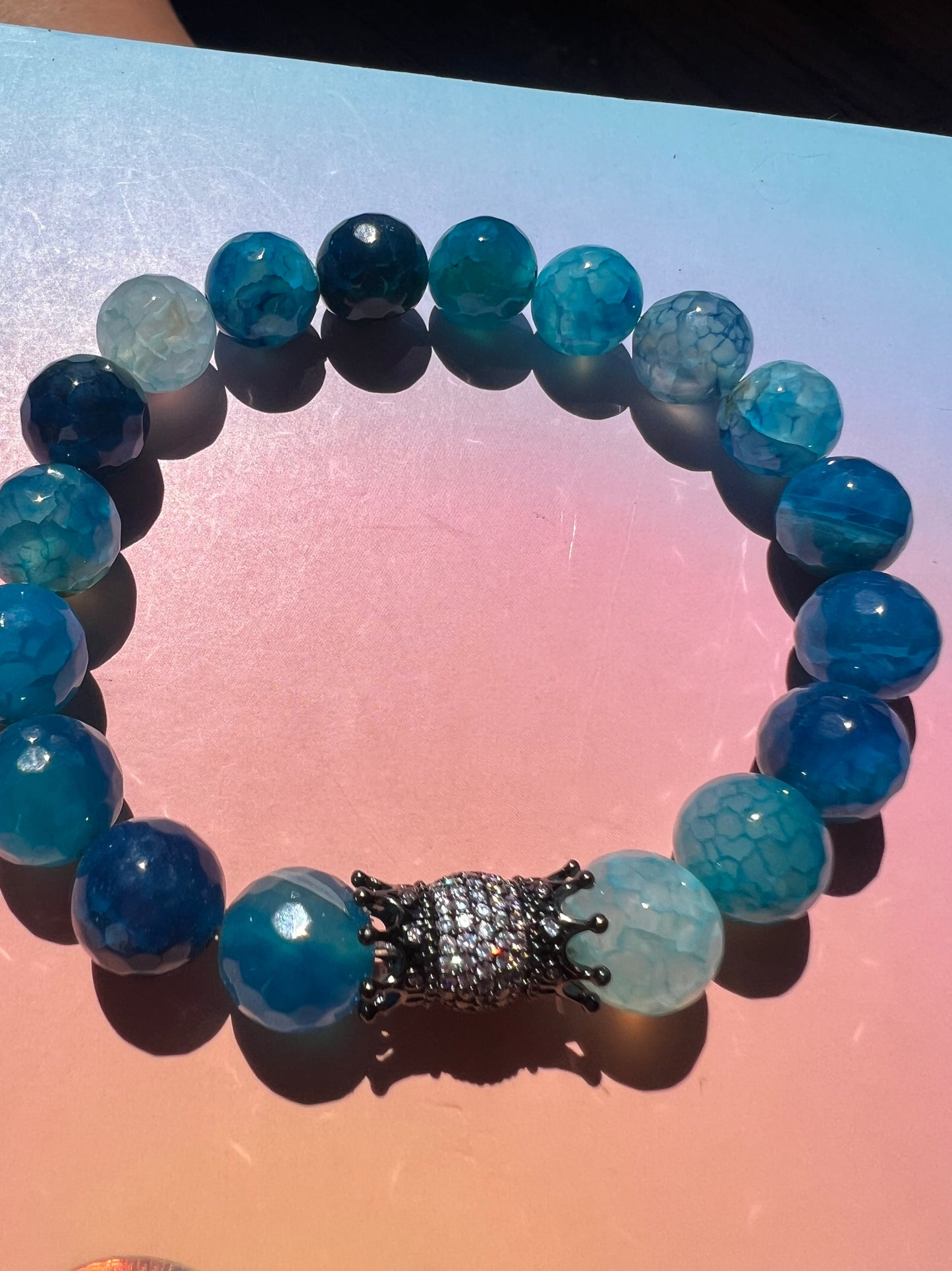 Blue Agate Royal Bracelet