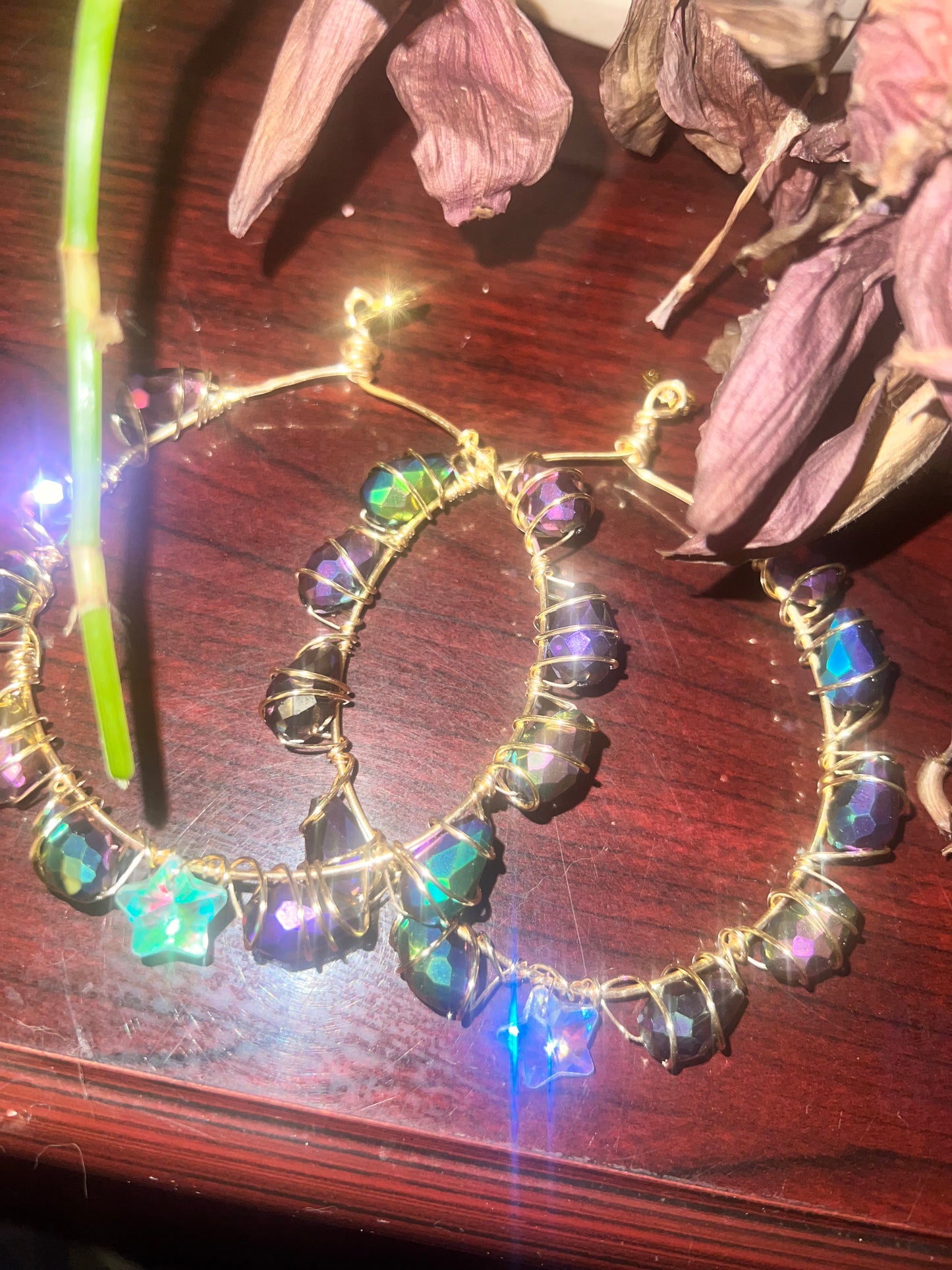 Galaxy Spiral Jumbo Hoops