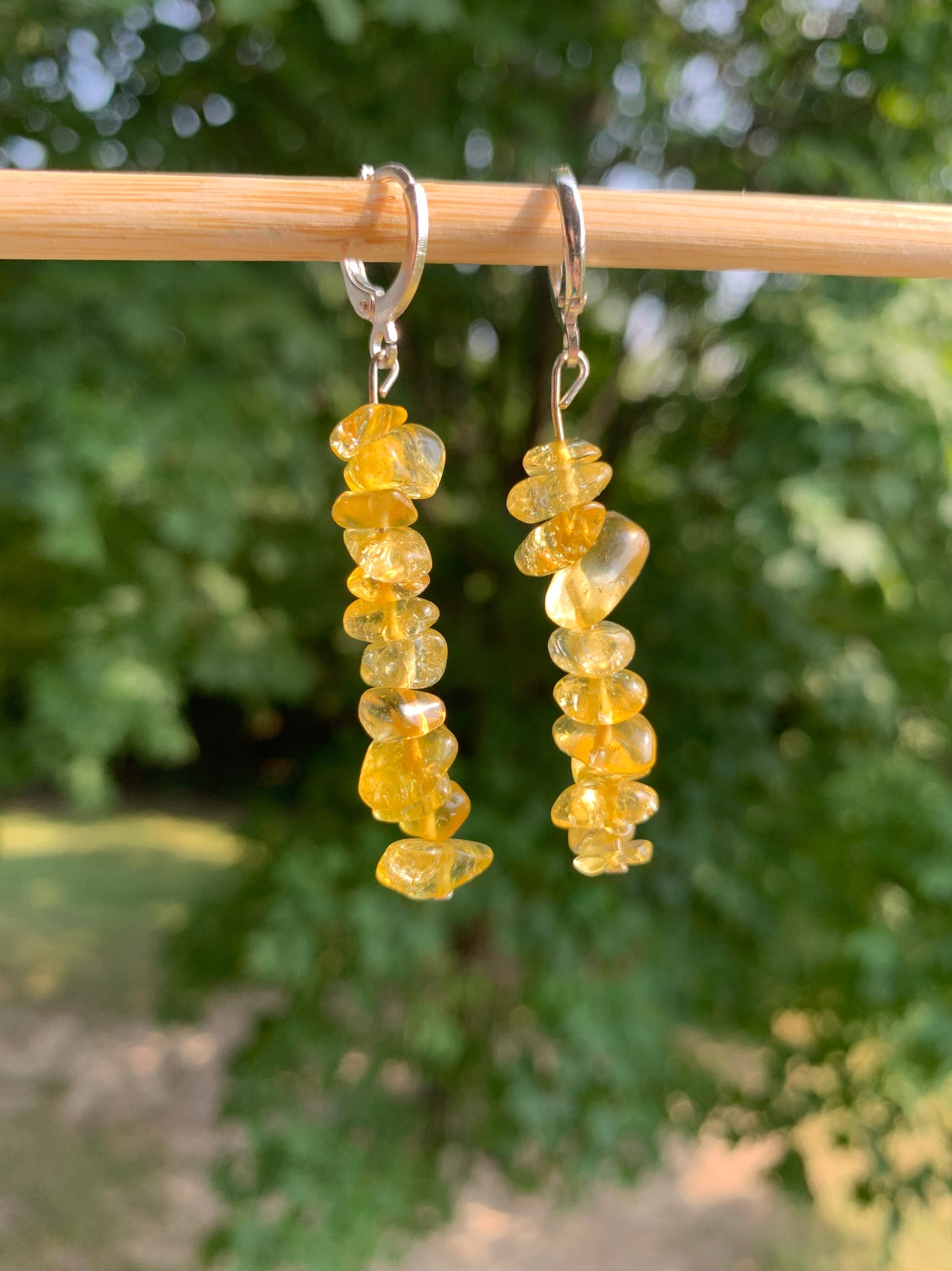 Lightweight Citrine Dangles