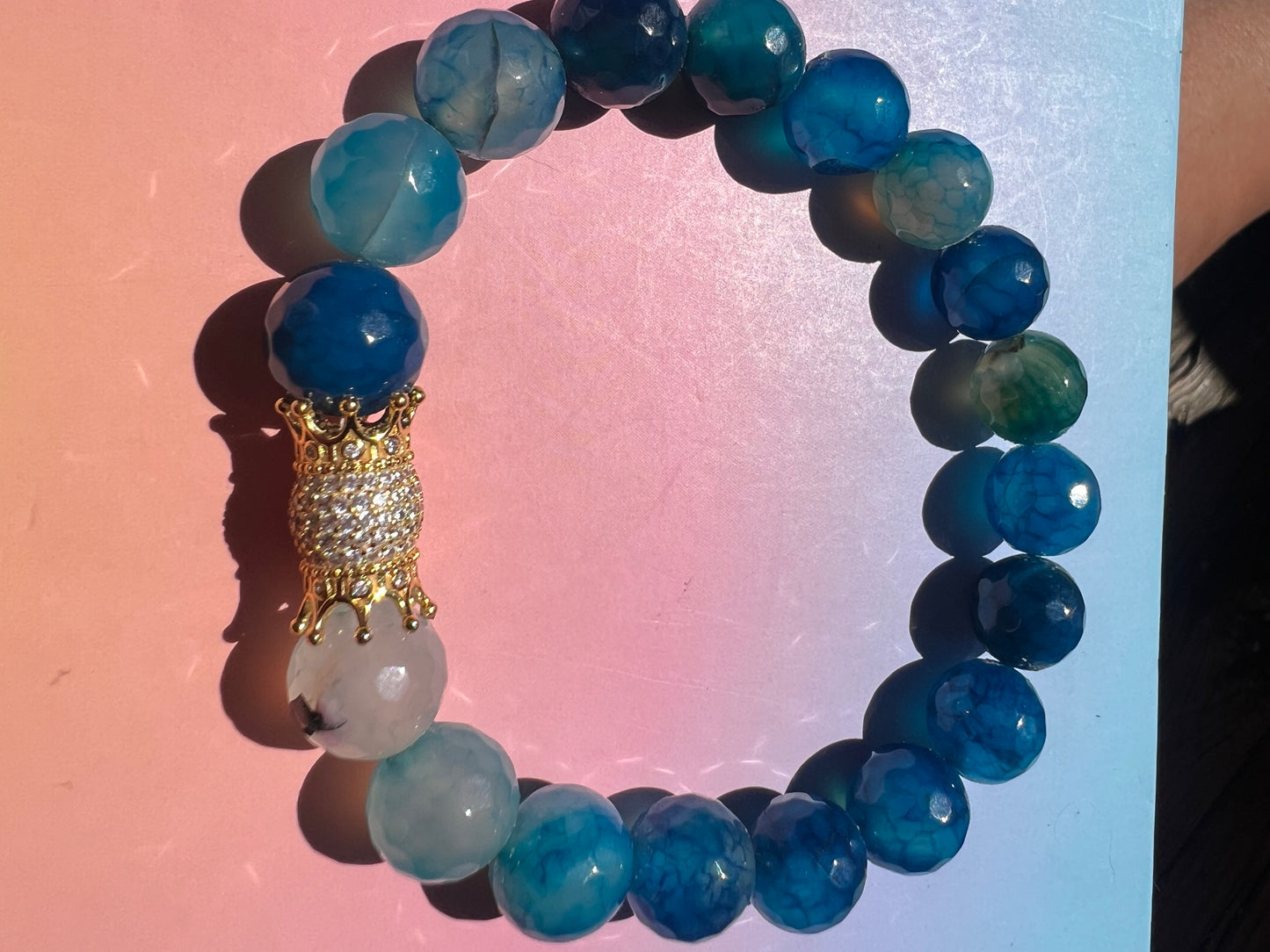 Blue Agate Royal Bracelet