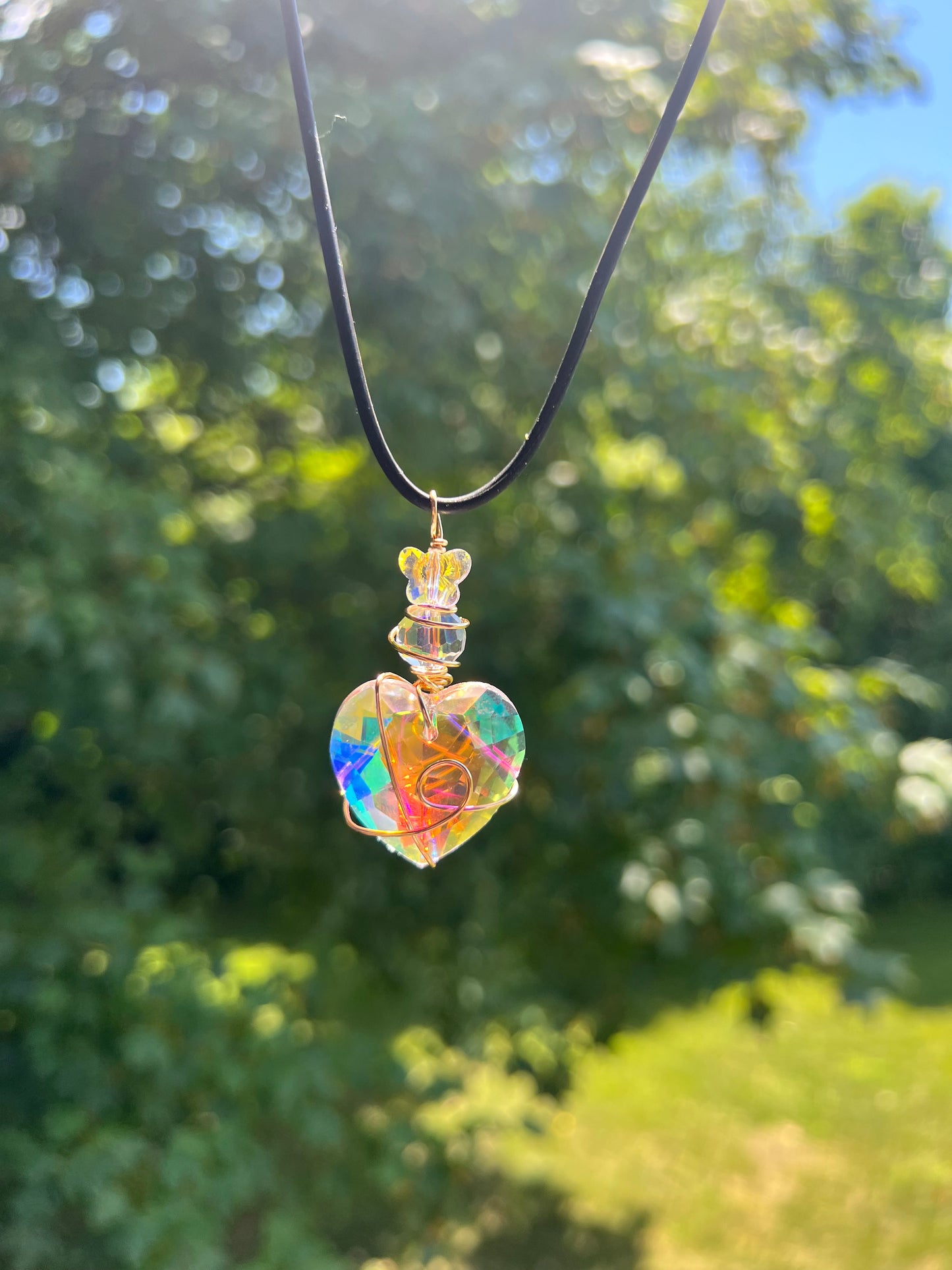 Crystal Heart Necklace