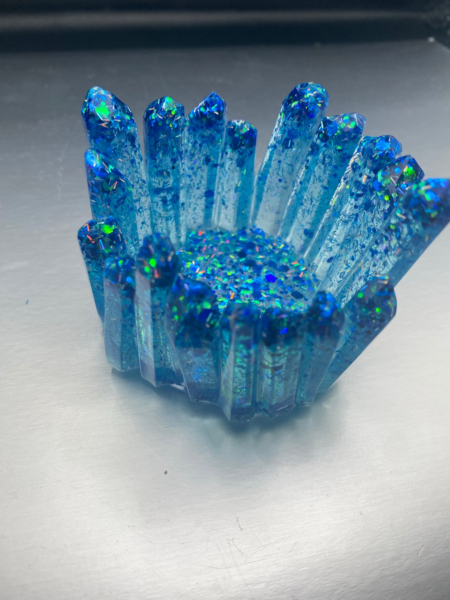 Blue Diamond Crystal Holder