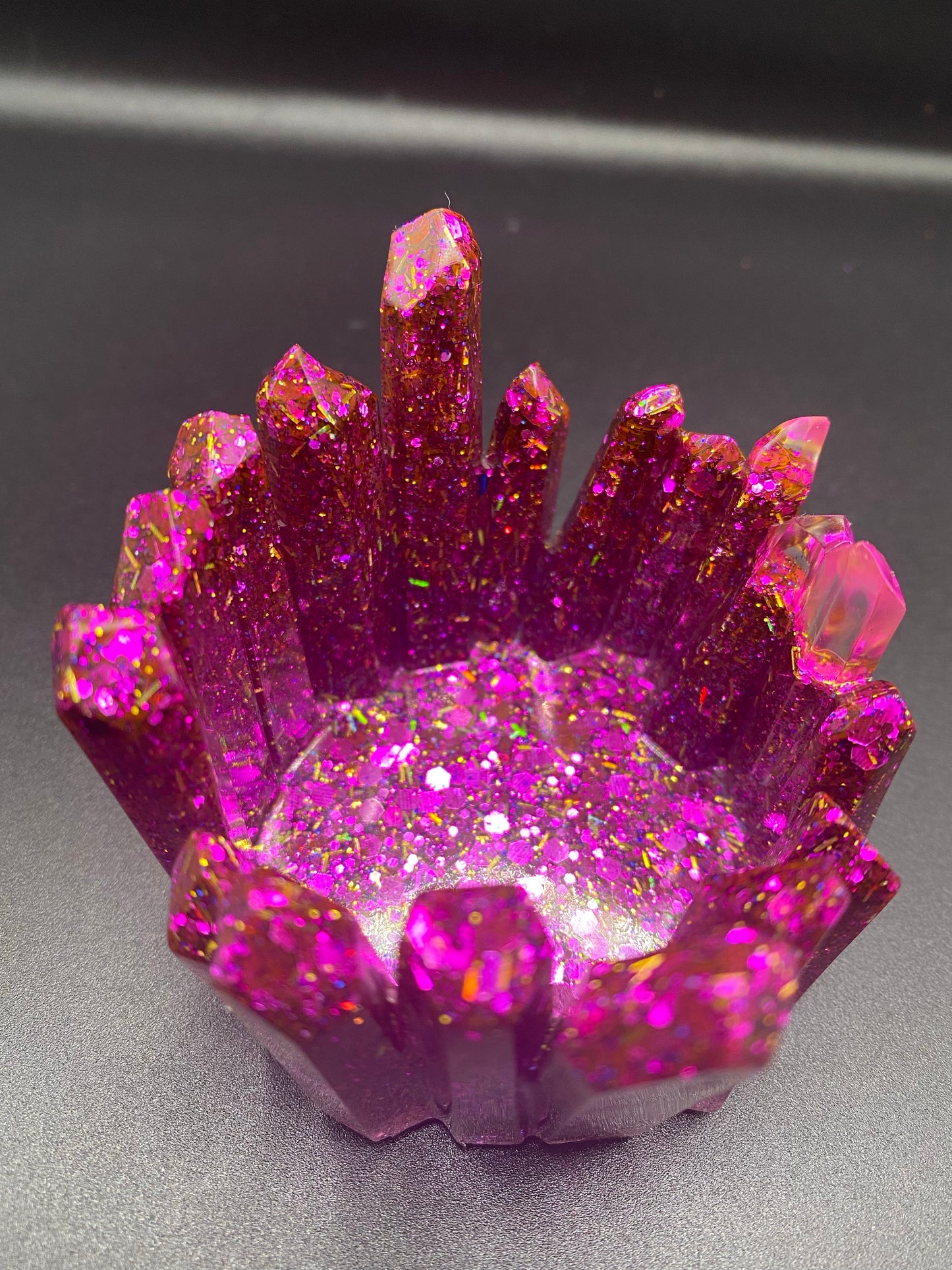 Violet Thunder Crystal Holder