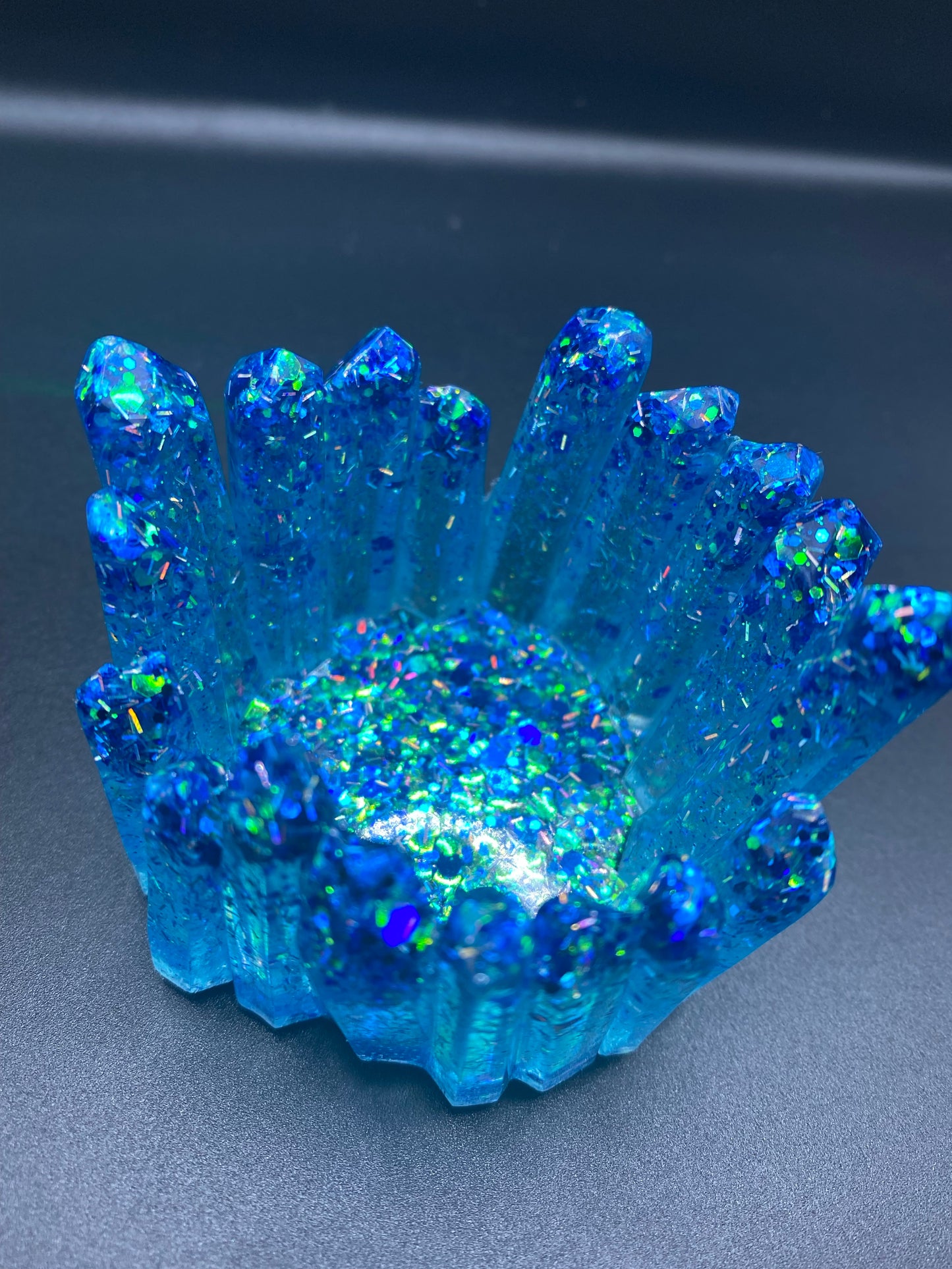 Blue Diamond Crystal Holder