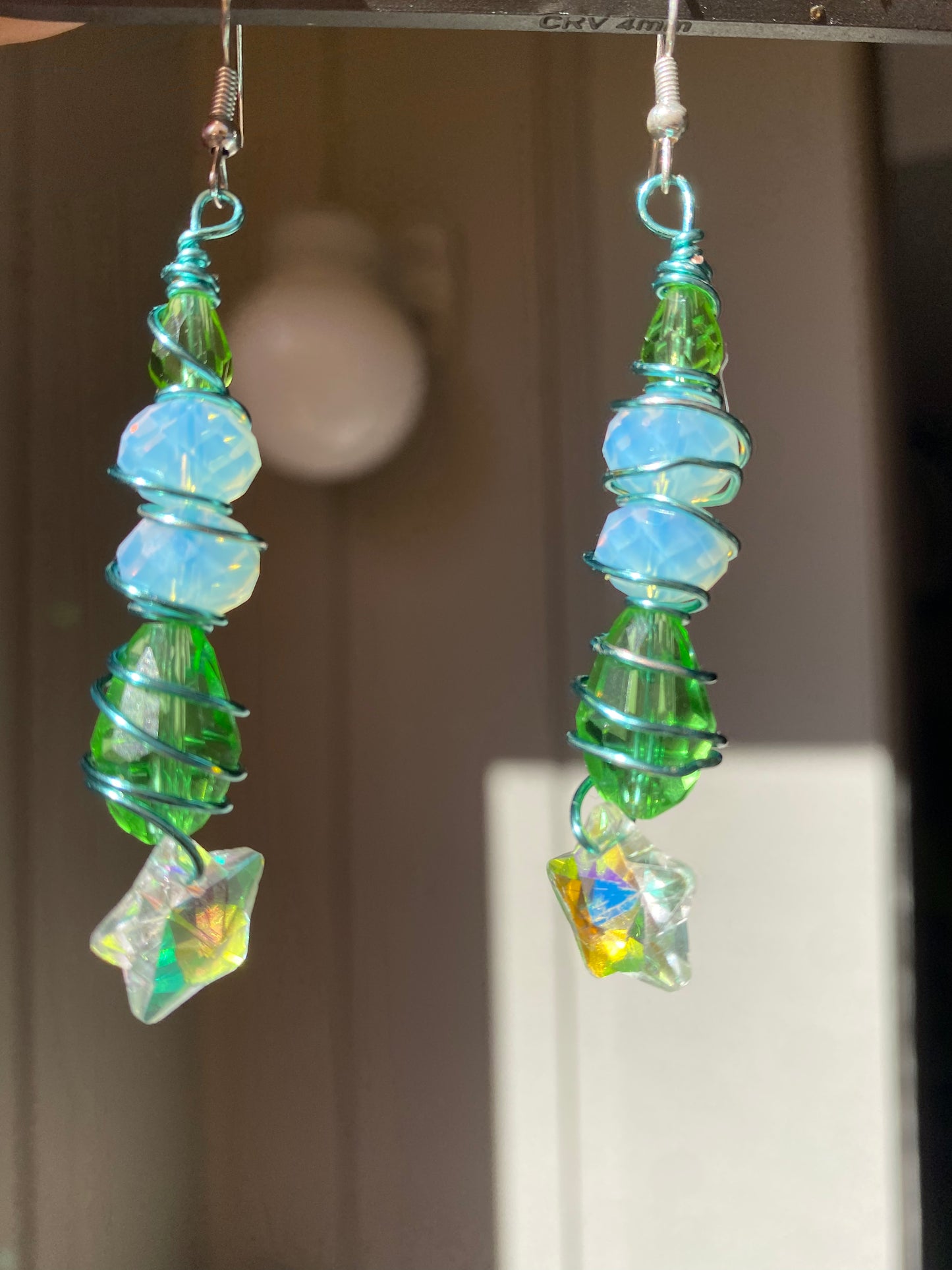 Leaflight Opalite Dangles