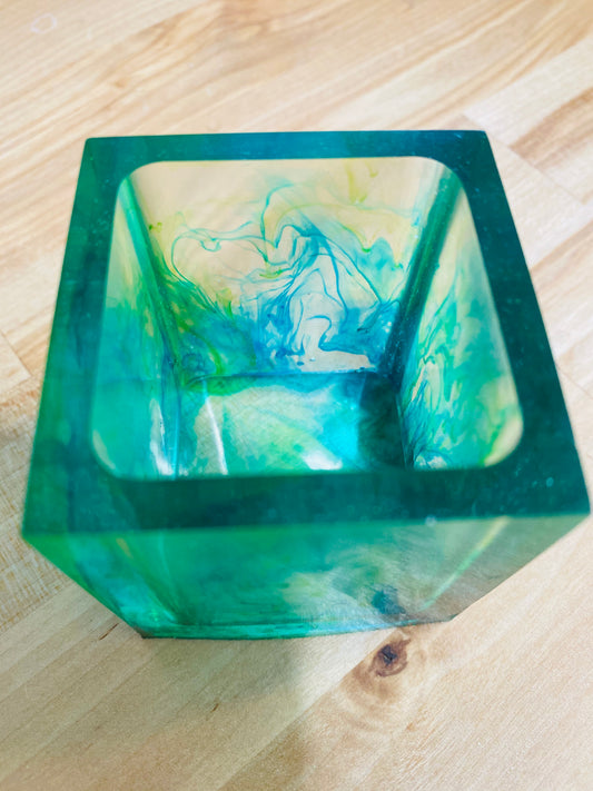 Teal Smoky Holder