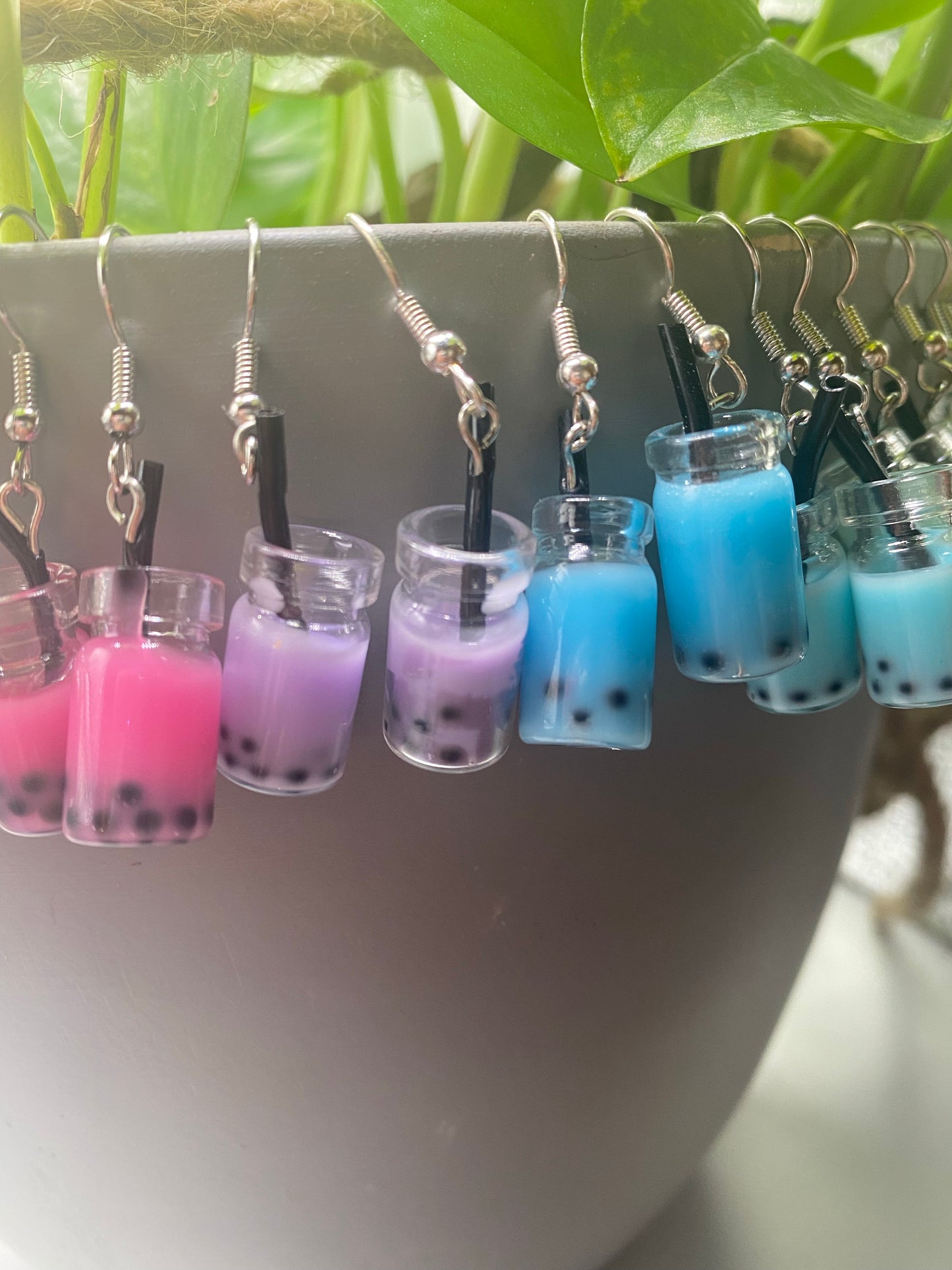 Boba Tea Earrings