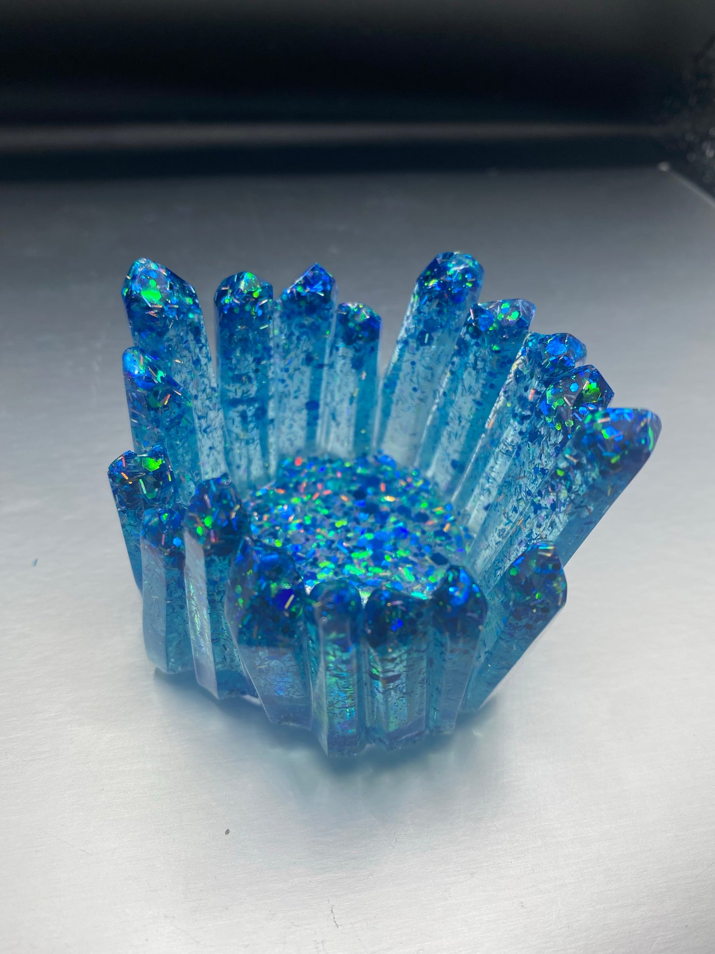 Blue Diamond Crystal Holder