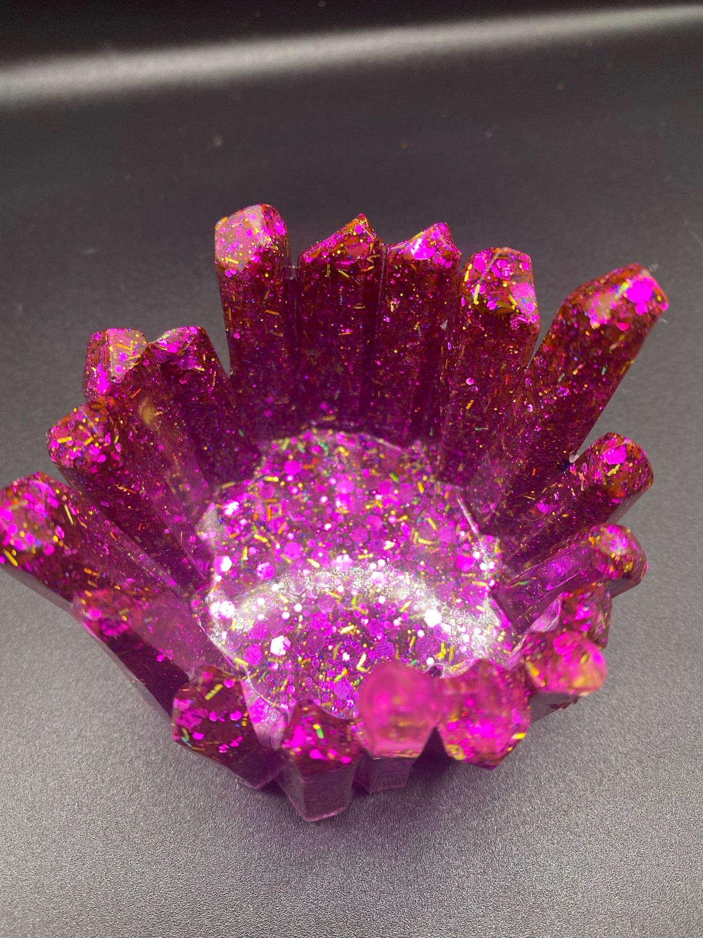 Violet Thunder Crystal Holder