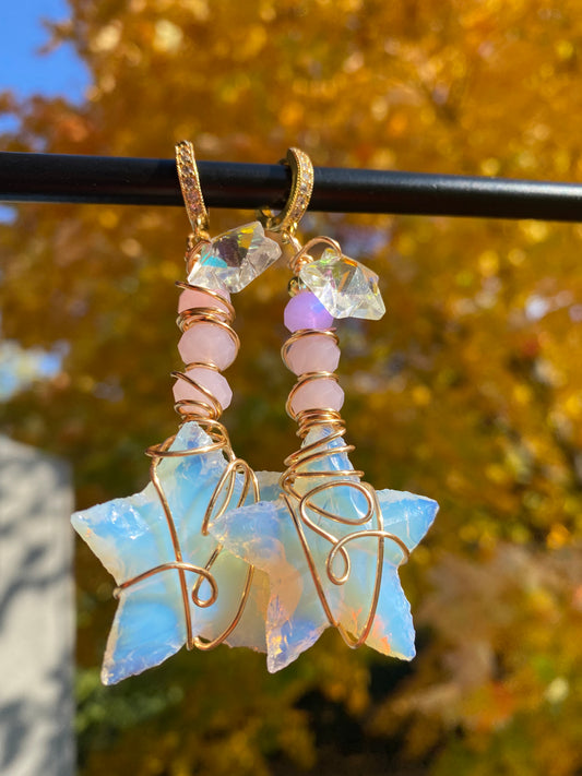 Stargaze Opalite Drop Earrings