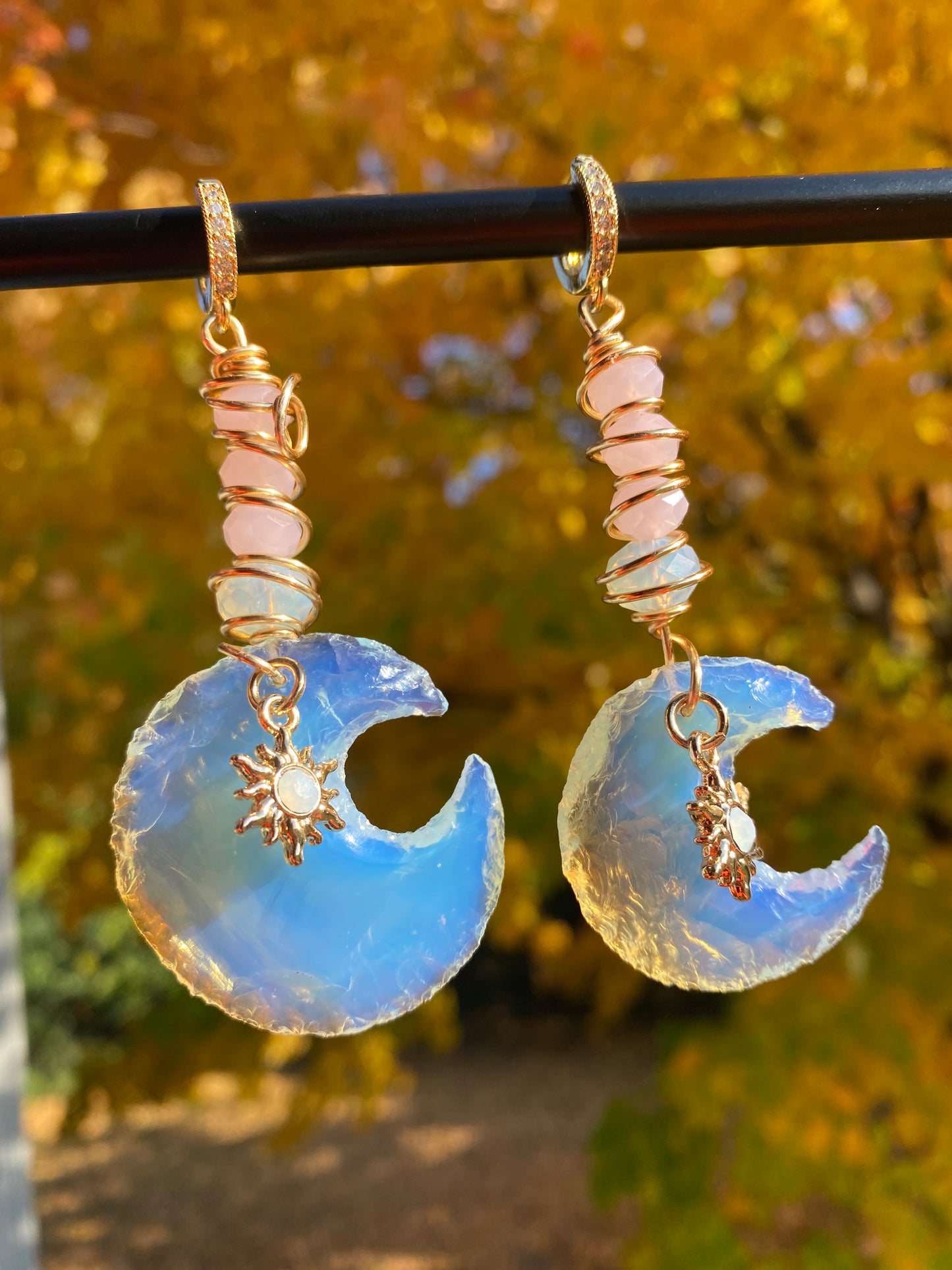 Moonlight Opalite Drop Earrings