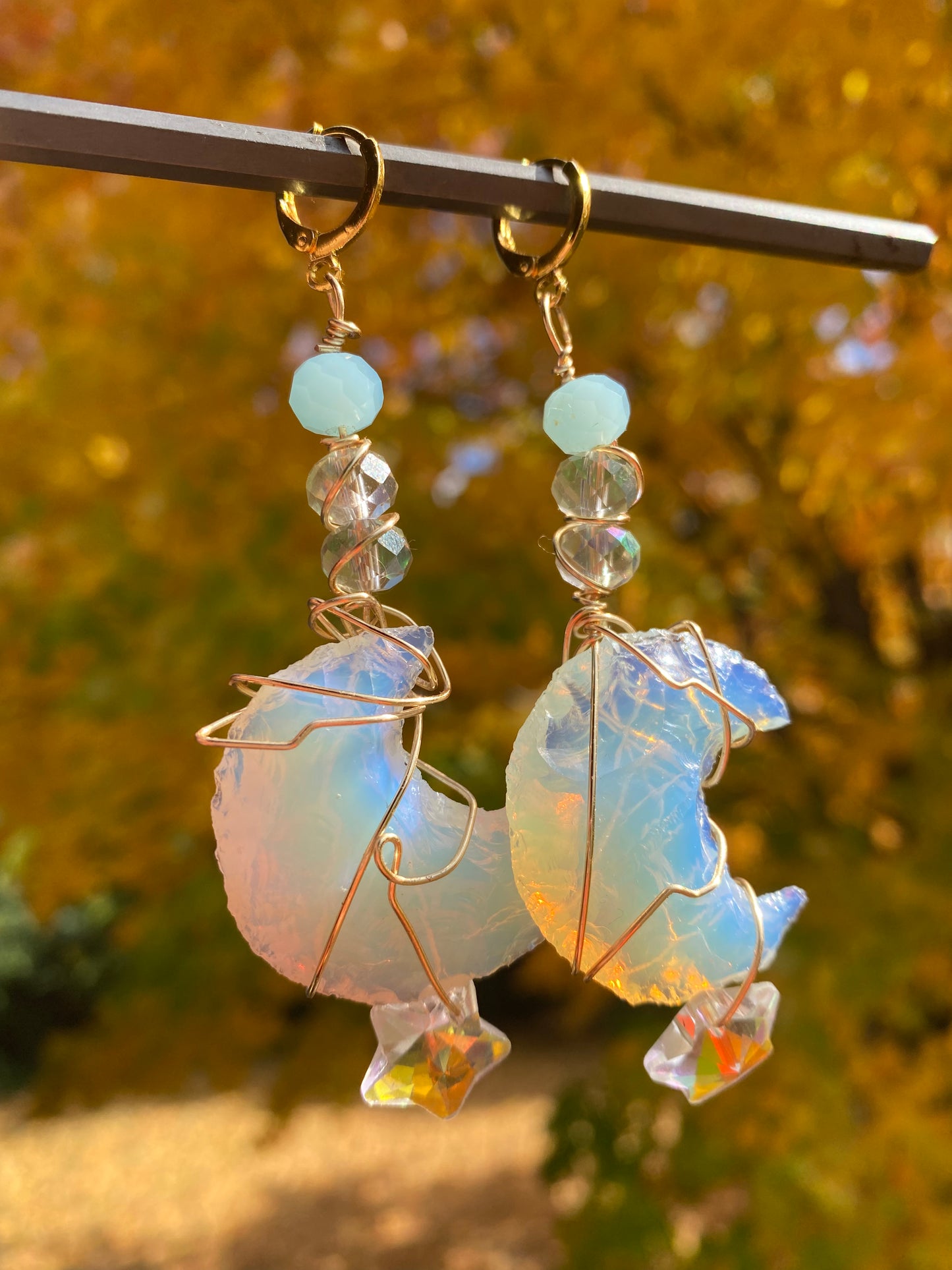 Moonshine  Opalite Drop Earrings