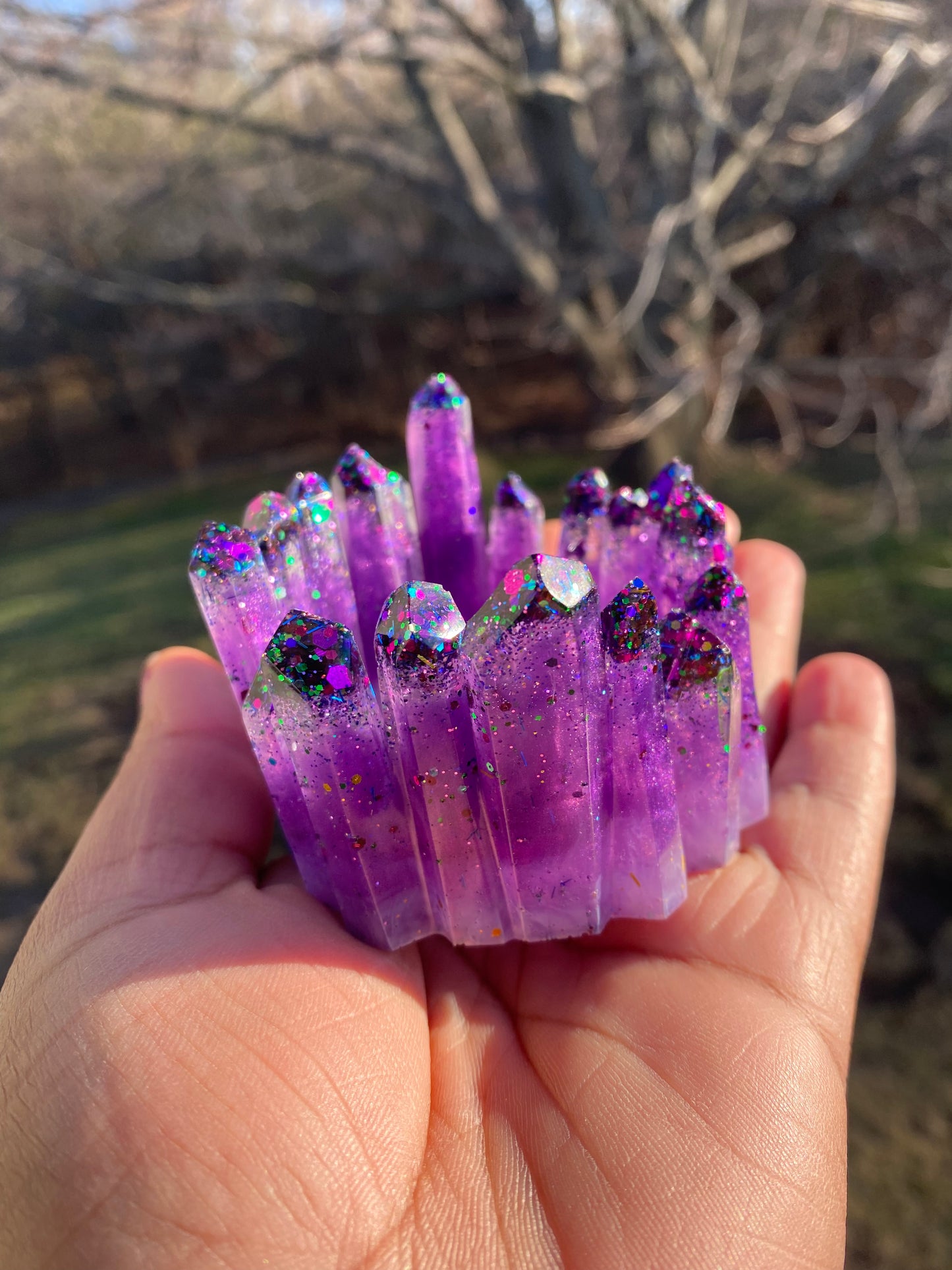 Plutiverse Crystal Holder