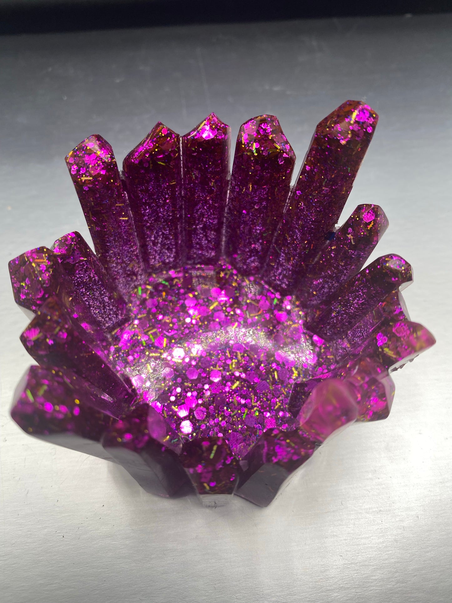 Violet Thunder Crystal Holder