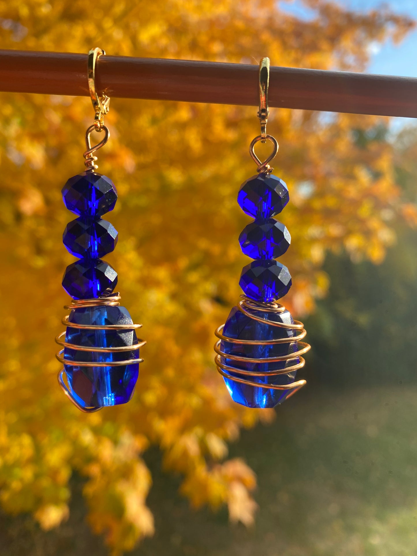 Planet Blue Dangles