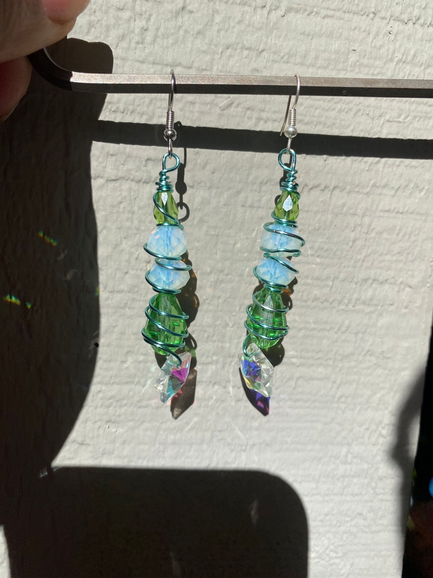 Leaflight Opalite Dangles