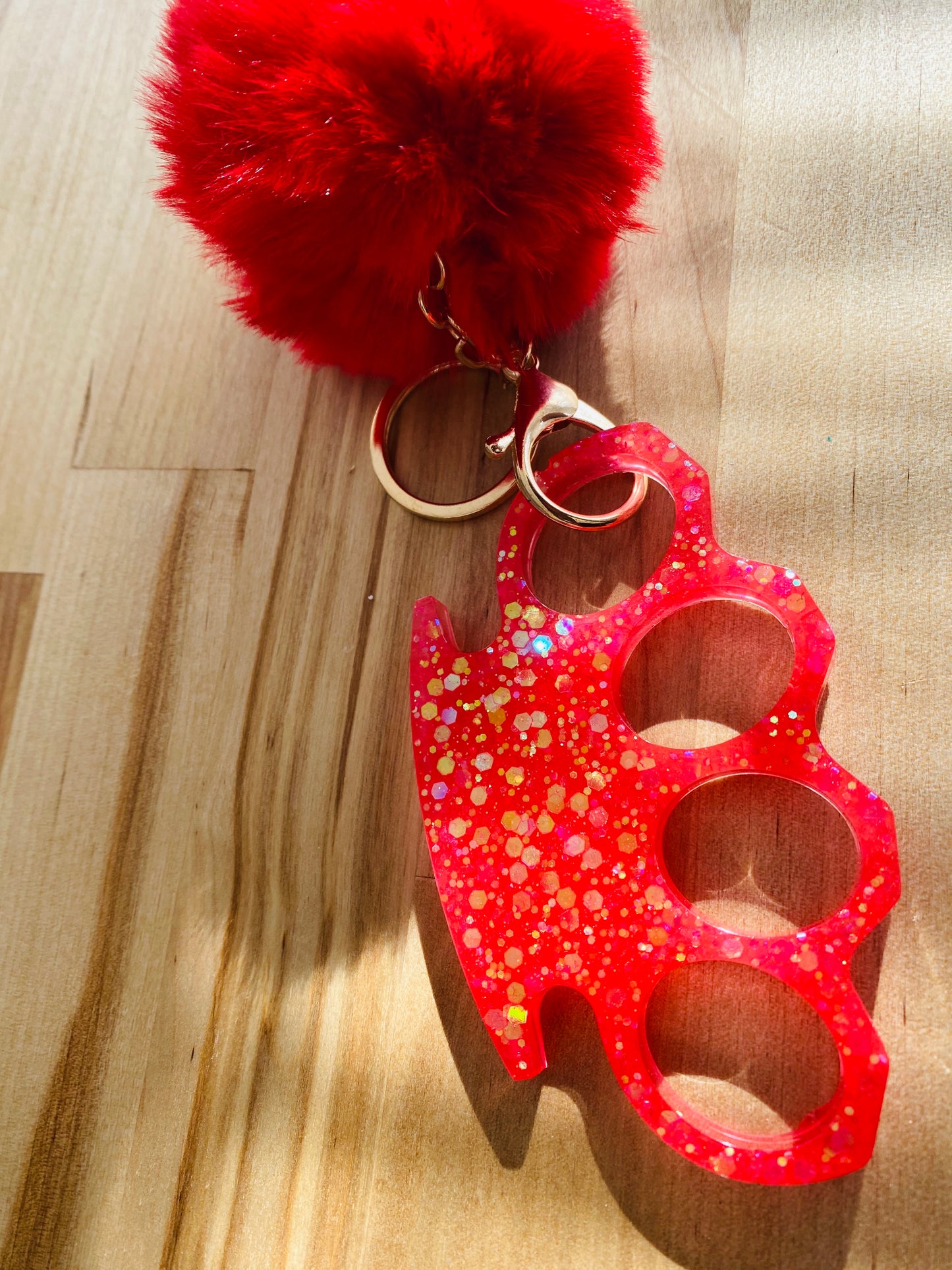 Knuckle Duster Keychain