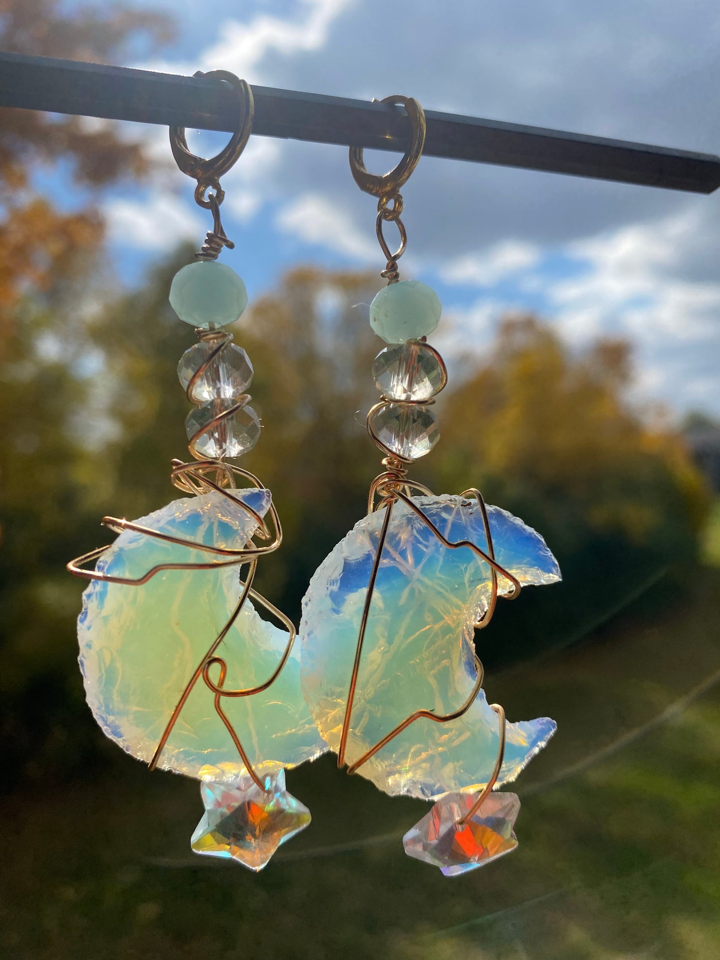 Moonshine  Opalite Drop Earrings