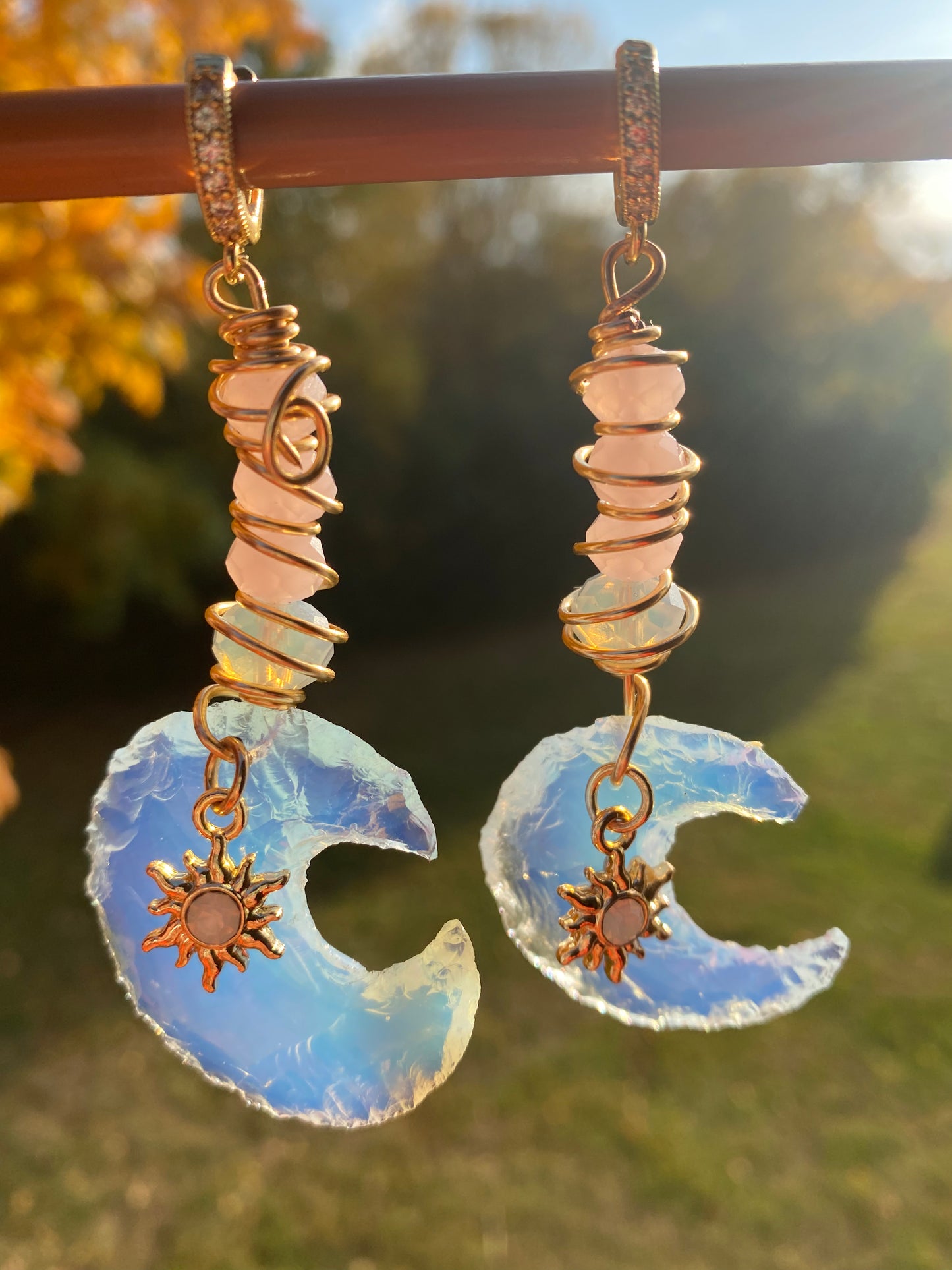 Moonlight Opalite Drop Earrings